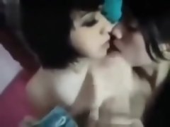 Two Indian Girls Sucking One Dick Like Lollipop 3Some -Cam